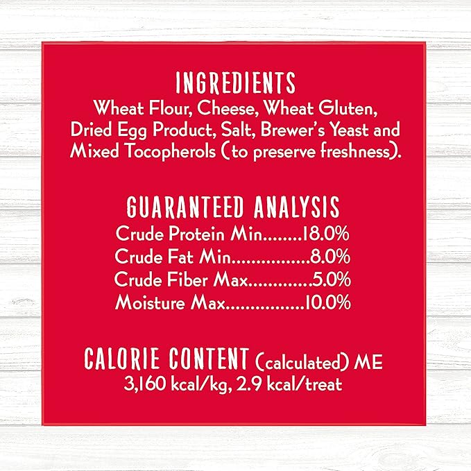 Charlee Bear Original Dog Treats, Cheese and Egg, 16 oz (Pack of 2)