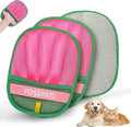 Pet Hair Removal Glove, Five-Finger Magic Brush Electrostatic Mitt 2 PCs, Pet Hair Remover Tool for Dog & Cat, Reusable Pet Hair Gloves Pet Grooming Needs, Fur Remover for Couch & Clothing