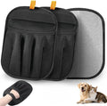 Pet Hair Removal Gloves (2-Pack) - Reusable, Anti-Static & Washable for Furniture, Car, Clothing & Pet Beds - Effortless Cat & Dog Hair Remover for Home