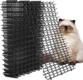 Hmyomina 16 x 8 Inch Scat Mat for Cats, 12 Pack Cat Scat Mat with Spikes - Deterrent Mat for Cats and Dogs - Cat Deterrent Outdoor & Indoor