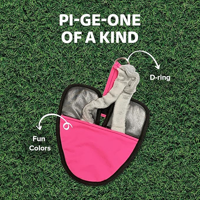 Hen Holster Premium Starter Kit - Bird Diaper, Wrap Around for Larger Pigeons, Small Breed Hens & Roosters - Leak-Proof, Comfortable Bird Harness with Sewn-in Liner & Hook & Loop Closure - XS, Pink