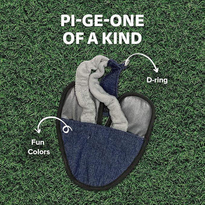 Hen Holster Premium Starter Kit - Bird Diaper, Wrap Around for Larger Pigeons, Small Breed Hens & Roosters - Leak-Proof, Comfortable Bird Harness with Sewn-in Liner & Hook & Loop Closure - XS, Denim